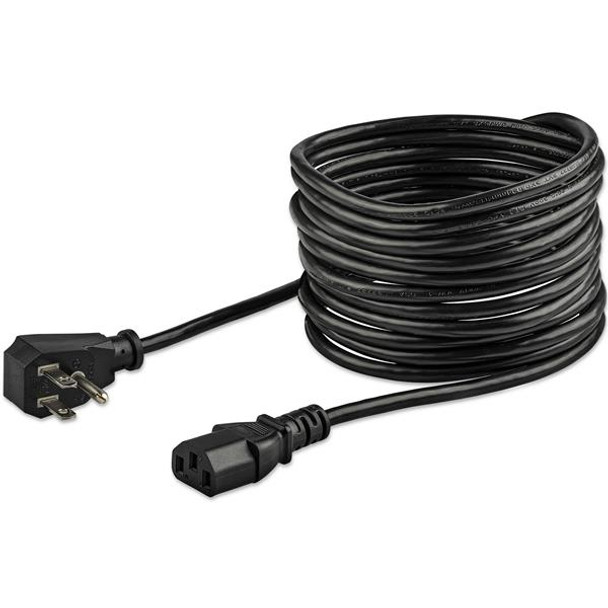 StarTech.com Power Cord - Flat NEMA 5-15P to C13 - 15 ft. PXTF10115