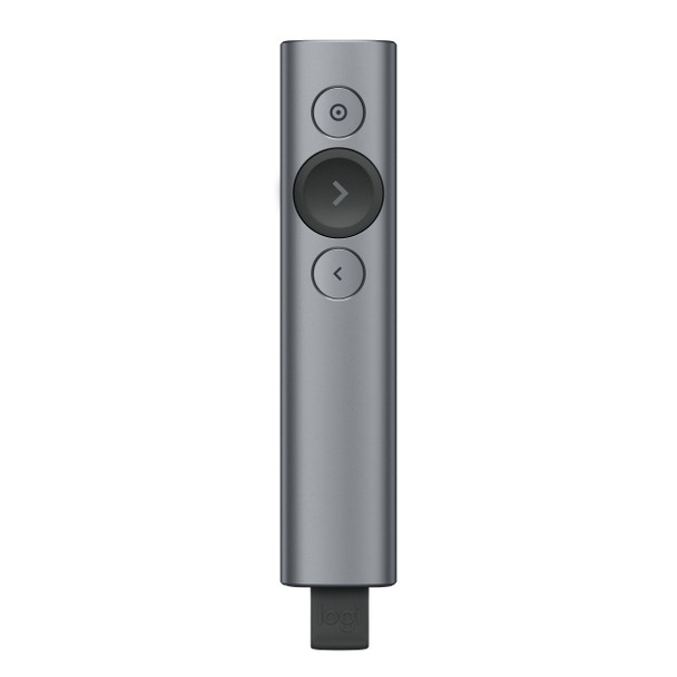 Logitech Spotlight wireless presenter Bluetooth/RF Grey 910-005216