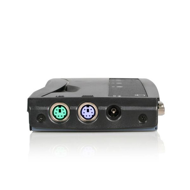 StarTech.com 4 Port Black PS/2 KVM Switch Kit with Cables SV411K