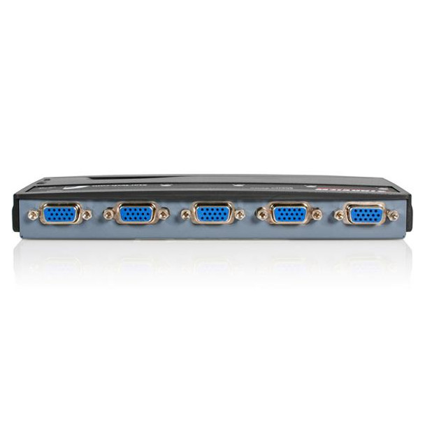 StarTech.com 4 Port Black PS/2 KVM Switch Kit with Cables SV411K