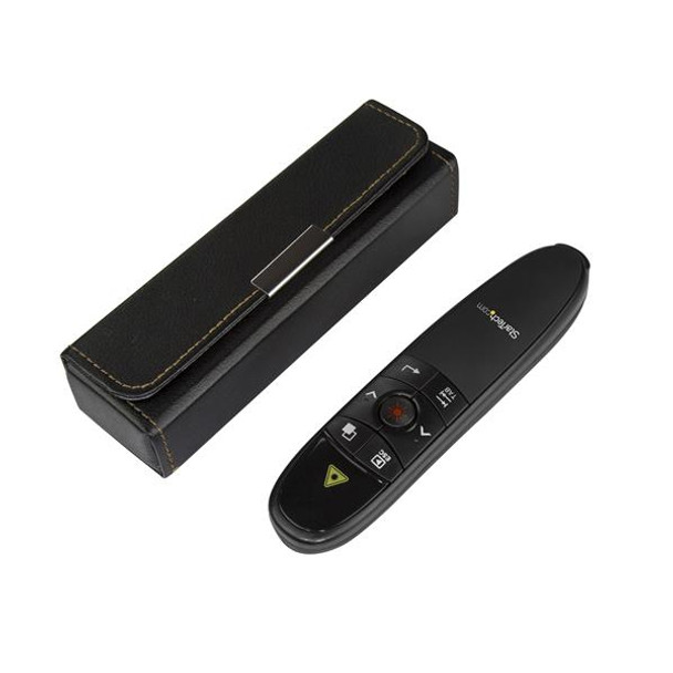 Startech.Com Wireless Presentation Remote With Red Laser Pointer - 90 Ft. (27 M) Presremote