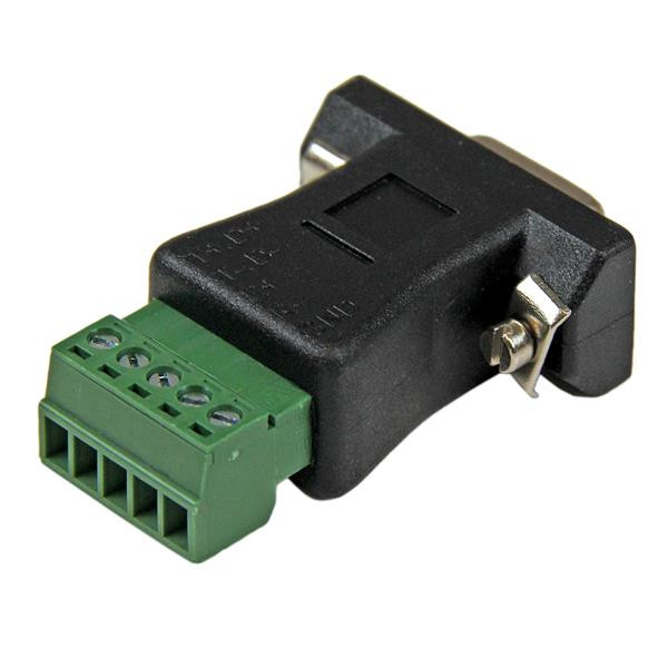 StarTech.com RS422 RS485 Serial DB9 to Terminal Block Adapter DB92422