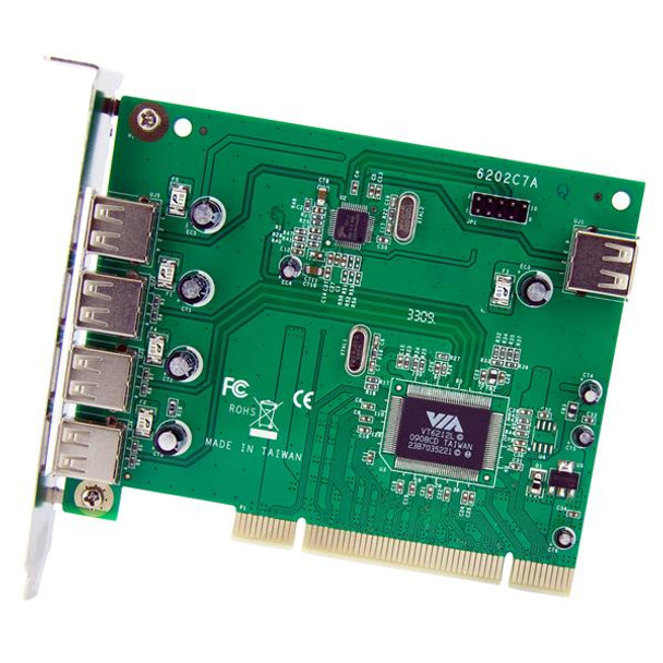 StarTech.com 7 Port PCI USB Card Adapter PCIUSB7