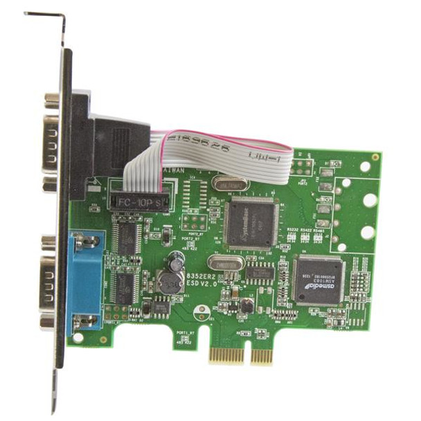 StarTech.com 2-Port PCI Express Serial Card with 16C1050 UART - RS232 PEX2S1050