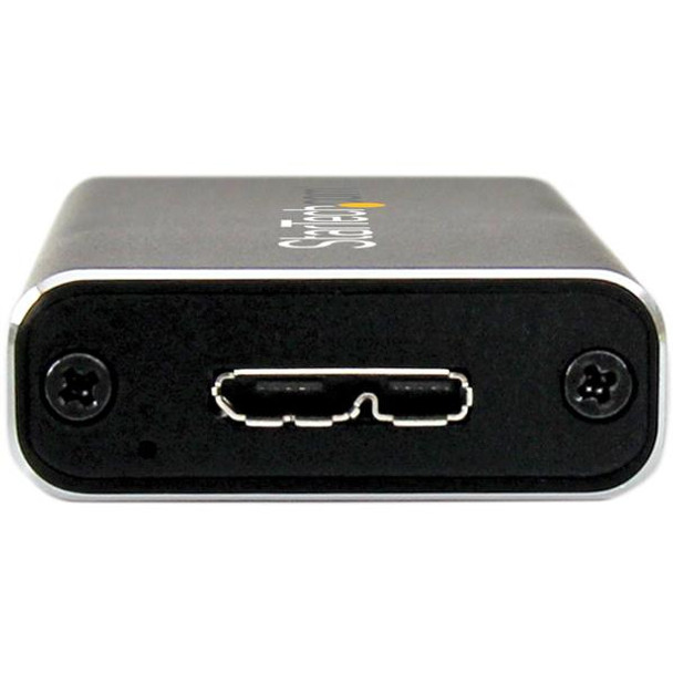 Startech.Com Usb 3.1 (10Gbps) Msata Drive Enclosure - Aluminum Sms1Bmu313