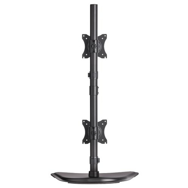 Tripp Lite Dual Vertical Flat-Screen Desk Stand / Clamp Mount for 15 to 27 Flat-Screen Displays DDR1527SDC