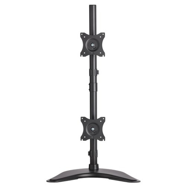 Tripp Lite Dual Vertical Flat-Screen Desk Stand / Clamp Mount for 15 to 27 Flat-Screen Displays DDR1527SDC