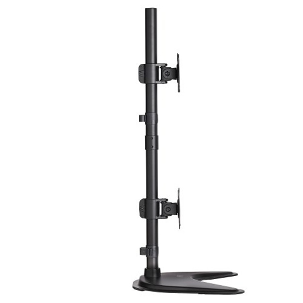 Tripp Lite Dual Vertical Flat-Screen Desk Stand / Clamp Mount for 15 to 27 Flat-Screen Displays DDR1527SDC