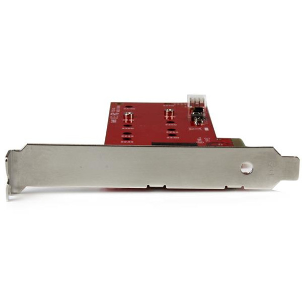 StarTech.com 2x M.2 SATA SSD Controller Card - PCIe PEX2M2