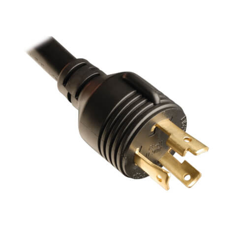 Tripp Lite 5/5.8kW Single-Phase 208/240V Basic PDU, 4 C19 Outlets, NEMA L6-30P Input, 12 ft. Cord, 1U Rack-Mount PDUH30HV19