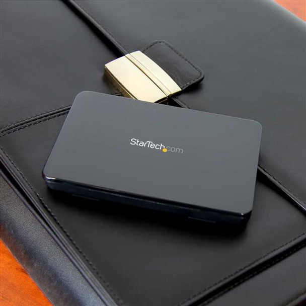 StarTech.com USB 3.1 (10 Gbps) Tool-Free Enclosure for 2.5” SATA Drives S251BPU313