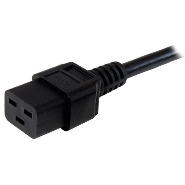 StarTech.com Computer power cord - NEMA 5-15P to C19, 14 AWG, 3 ft PXT515C19143