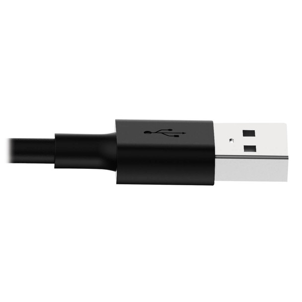 Tripp Lite USB Sync / Charge Cable with Lightning Connector iPhone iPod iPad - Black, 25.4 cm (10-in.) M100-10N-BK