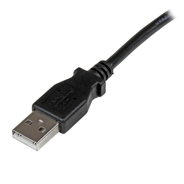 StarTech.com 1m USB 2.0 A to Left Angle B Cable - M/M USBAB1ML