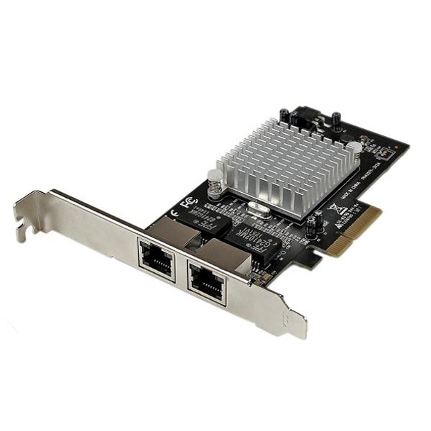 StarTech.com Dual Port PCI Express (PCIe x4) Gigabit Ethernet Server Adapter Network Card - Intel i350 NIC ST2000SPEXI