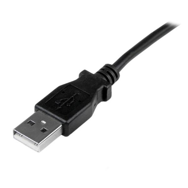 StarTech.com 1m Mini USB Cable - A to Up Angle Mini B USBAMB1MU