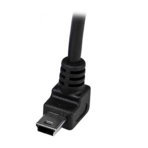 StarTech.com 1m Mini USB Cable - A to Up Angle Mini B USBAMB1MU