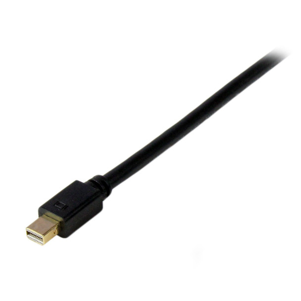 StarTech.com 3 ft Mini DisplayPort to VGA Adapter Converter Cable – mDP to VGA 1920x1200 - Black MDP2VGAMM3B