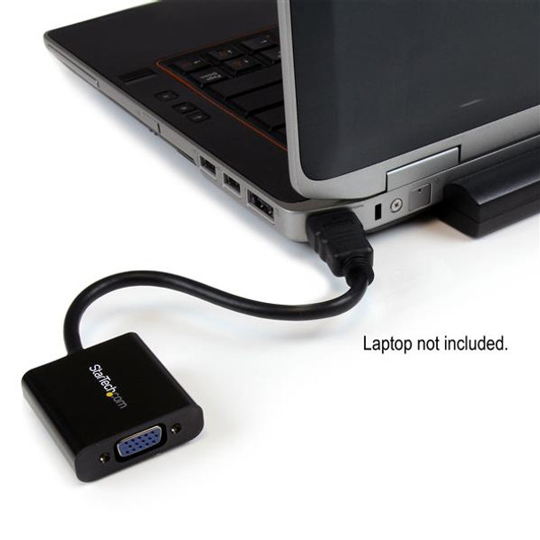 Startech.Com Hdmi To Vga Adapter Converter For Desktop Pc / Laptop / Ultrabook - 1920X1080 Hd2Vgae2