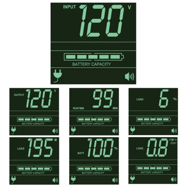 Tripp Lite SmartPro 120V 2.2kVA 1.92kW Line-Interactive Sine Wave UPS, Extended Run, SNMP, Webcard, 2U Rack/Tower, LCD, USB, DB9 Serial SMART2200RMXL2U