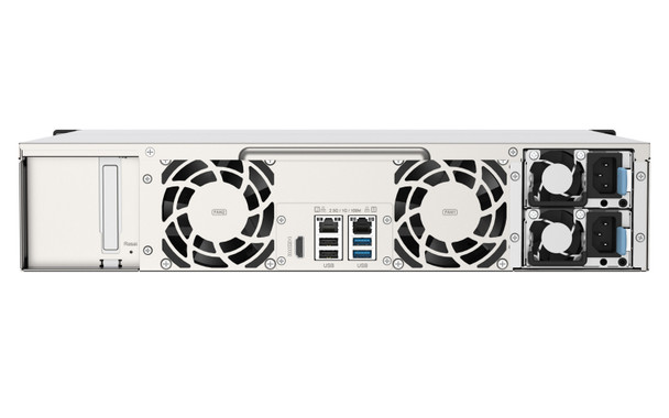 QNAP TS-853DU-RP NAS Rack (2U) Ethernet LAN Aluminium, Black J4125 TS-853DU-RP-4G-US