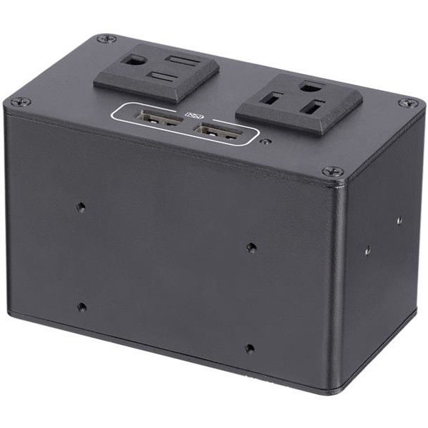 StarTech.com Power Outlet Module for Conference Table Connectivity Box MOD4POWERNA