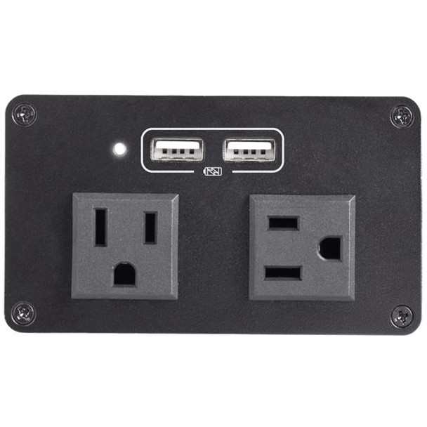 StarTech.com Power Outlet Module for Conference Table Connectivity Box MOD4POWERNA