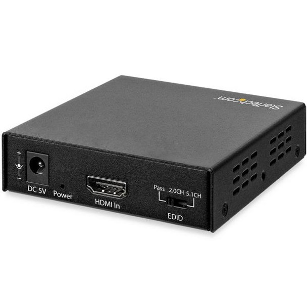 StarTech.com 4K HDMI Audio Extractor with 4K 60Hz Support HD202A
