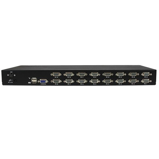 StarTech.com 16 Port 1U Rackmount USB KVM Switch with OSD SV1631DUSBU