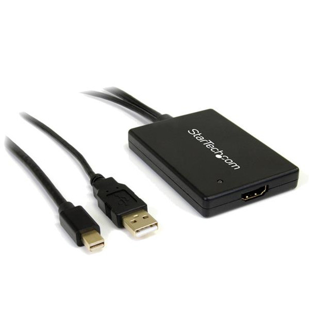 StarTech.com Mini DisplayPort to HDMI Adapter with USB Audio MDP2HDMIUSBA