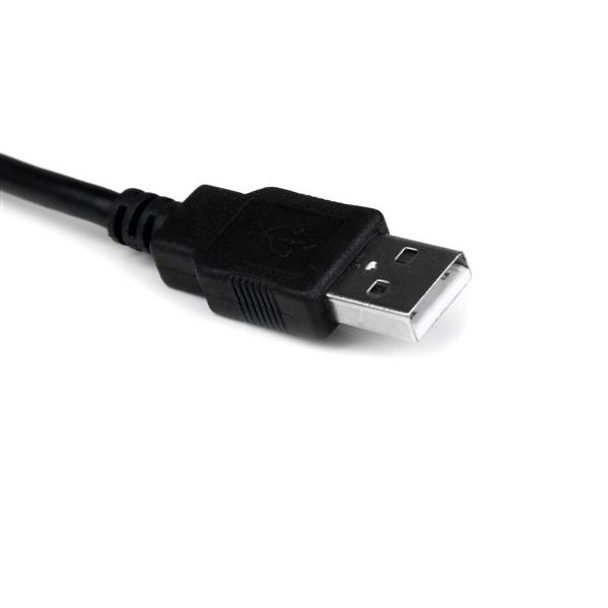 Startech.Com 1 Ft Usb To Rs232 Serial Db9 Adapter Cable With Com Retention Icusb232Pro