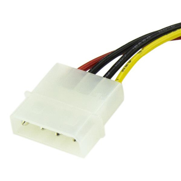 Startech.Com 6In 4 Pin Lp4 To Sata Power Cable Adapter 1421000