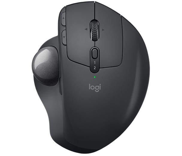 Logitech Mx Ergo Plus Mouse Right-Hand Rf Wireless+Bluetooth Optical 2048 Dpi 910-005178