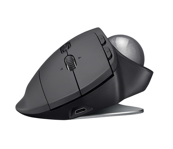Logitech Mx Ergo Plus Mouse Right-Hand Rf Wireless+Bluetooth Optical 2048 Dpi 910-005178