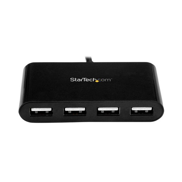 Startech.Com 4-Port Usb-C Hub - Mini Hub - Usb-C To 4X Usb-A - Usb 2.0 St4200Minic