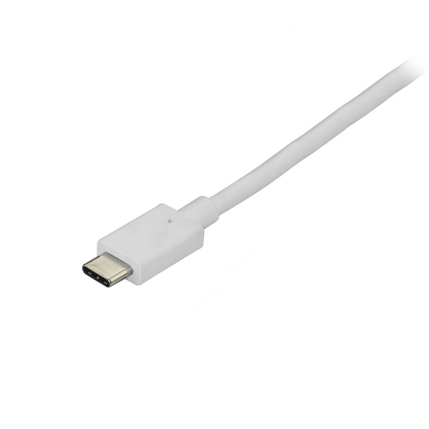 StarTech.com 6 ft. (1.8 m) USB-C to DisplayPort Cable - 4K 60Hz - White CDP2DPMM6W