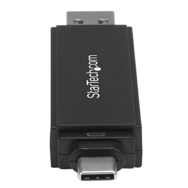 StarTech.com USB 3.0 Memory Card Reader/Writer for SD and microSD Cards - USB-C and USB-A SDMSDRWU3AC