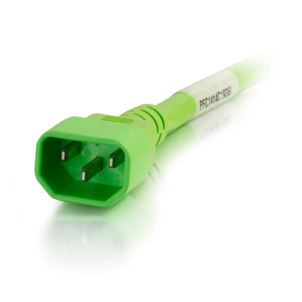 C2G 17495 power cable Green 1.2 m C14 coupler C13 coupler 17495
