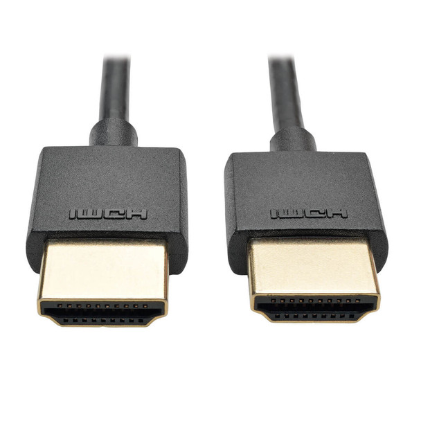 Tripp Lite Slim High-Speed HDMI Cable with Ethernet and Digital Video with Audio, UHD 4K (M/M), 1.83 m P569-006-SLIM