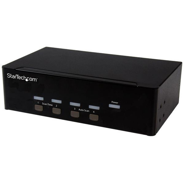 StarTech.com 4-port KVM Switch with Dual VGA - USB 2.0 SV431DVGAU2A