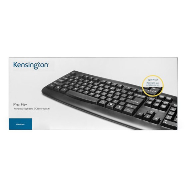Kensington Pro Fit Keyboard Rf Wireless Qwerty English Black 72450