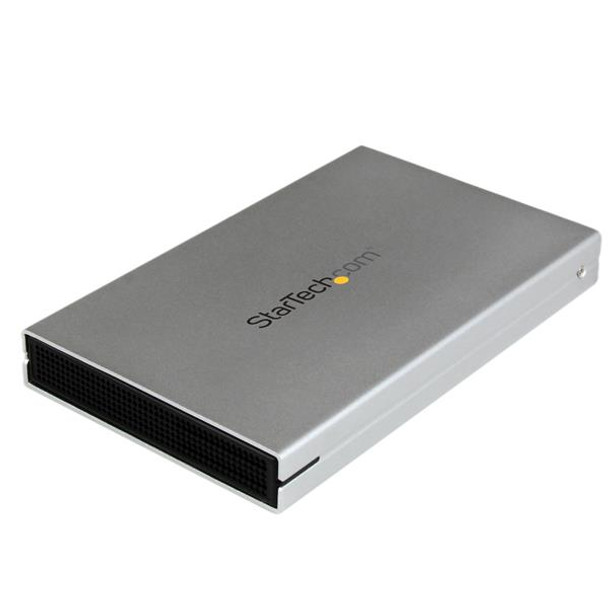 StarTech.com eSATAp / eSATA or USB 3.0 External 2.5in SATA III 6 Gbps Hard Drive Enclosure with UASP – Portable HDD / SDD S251SMU33EP