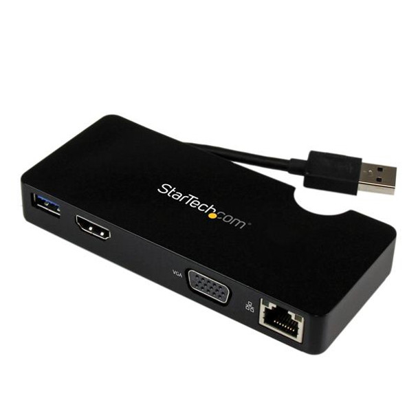 Startech.Com Travel Docking Station For Laptops - Hdmi Or Vga - Usb 3.0 Usb3Smdockhv