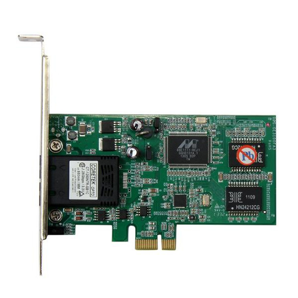 StarTech.com PCI Express (PCIe) Gigabit Ethernet Multimode SC Fiber Network Card Adapter NIC - 550m PEX1000MMSC2