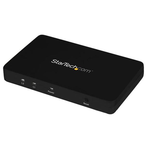 Startech.Com 4K Hdmi 2-Port Video Splitter – 1X2 Hdmi Splitter W/ Solid Aluminum Housing – 4K 30Hz St122Hd4K