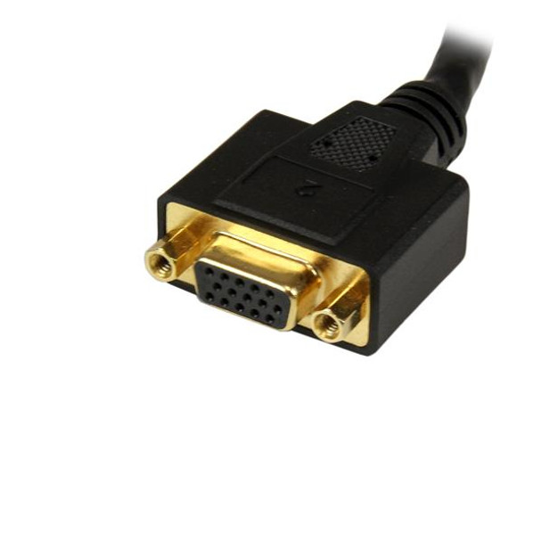 Startech.Com Wyse Compatible Dvi Splitter Cable - Dvi-I To Dvi-D And Vga - M/F - 8 In. Dvi92030202L