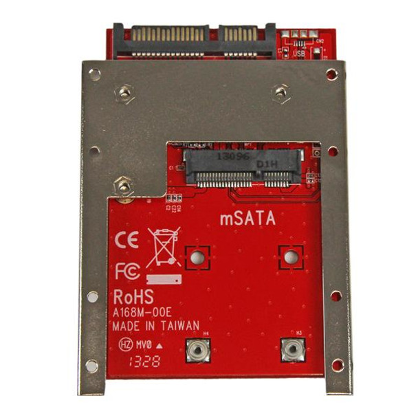 Startech.Com Msata Ssd To 2.5In Sata Adapter Converter Sat32Msat257