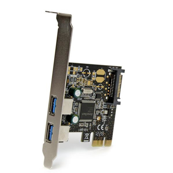 Startech.Com 2 Port Pci Express Pcie Superspeed Usb 3.0 Controller Card W/ Sata Power Pexusb3S23