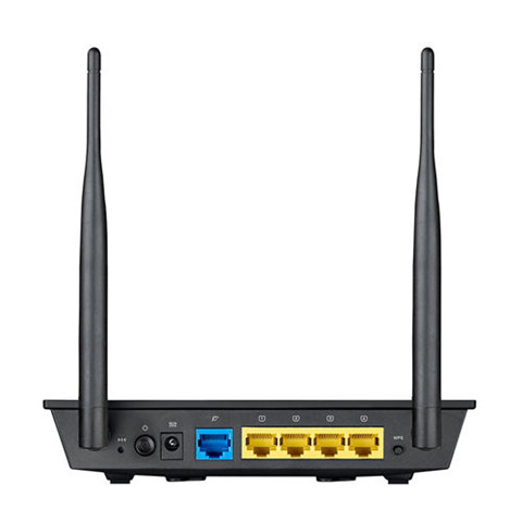 Asus Rtn12 Wireless Router Fast Ethernet Rt-N12/D1