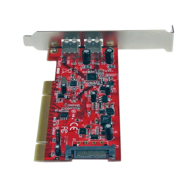 Startech.Com 2 Port Pci Superspeed Usb 3.0 Adapter Card With Sata Power Pciusb3S22